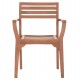 ΠΟΛΥΘΡΟΝΑ ΕΞΩΤ.ΧΩΡΟΥ ERMIONI HM18129 ΞΥΛΟ TEAK--ΦΥΣΙΚΟ ΧΡΩΜΑ 60x59x84Υεκ.