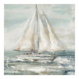 301-000033 Πίνακας σε καμβά Siedo I Inart 70x3.5x70εκ