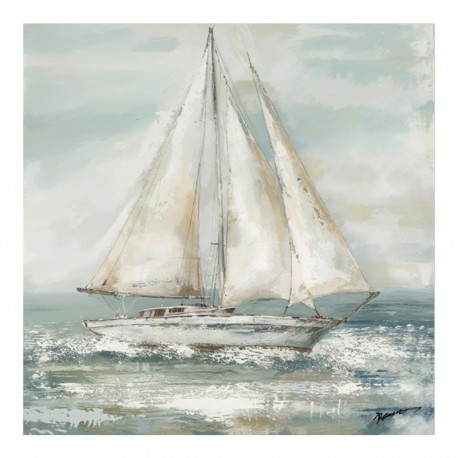 301-000033 Πίνακας σε καμβά Siedo I Inart 70x3.5x70εκ