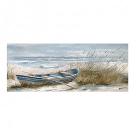 301-000028 Πίνακας σε καμβά Barcu Inart με πλαίσιο 150x3.5x60εκ