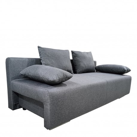 14290095 Καναπές Κρεβάτι Τριθέσιος ArteLibre URBAN LOUNGE 3S Γκρι Ύφασμα 194x93x72cm Γκρι