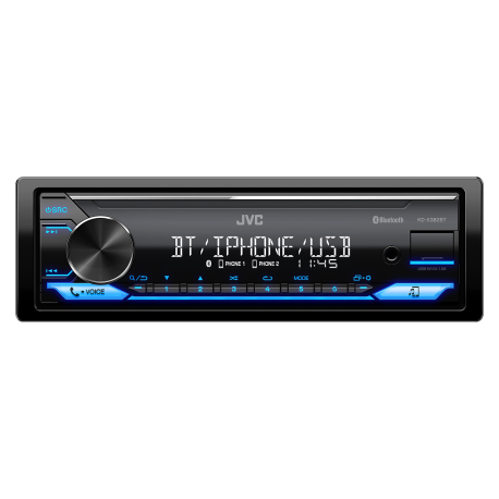 03-JVC382BT JVC R-USB BLUE COLOR KD-X382BT