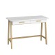 TO-BELLE2S120WHITE Γραφείο Belle Λευκό 120x55x80cm