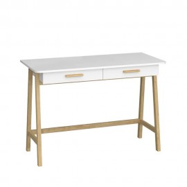TO-BELLE2S120WHITE Γραφείο Belle Λευκό 120x55x80cm