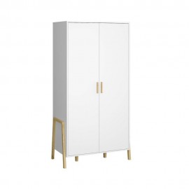 TO-BELLEW2DWHITE Ντουλάπα Belle Λευκό 45.9x55x197cm