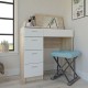 GR-DRESSTAB Τουαλέτα Tab Σονομα-Λευκό 90x42x82-110cm