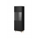 60-19865 PAFOS Standing cabinet black/black DIOMMI CAMA-PAFOS-WITRYNA-CZ/CZ