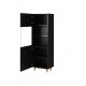 60-19865 PAFOS Standing cabinet black/black DIOMMI CAMA-PAFOS-WITRYNA-CZ/CZ
