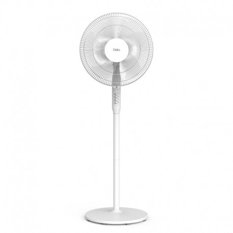 151231-0005 Osio OSF-9005 Λευκός ανεμιστήρας δαπέδου 16” και 3 ταχυτήτων-50W