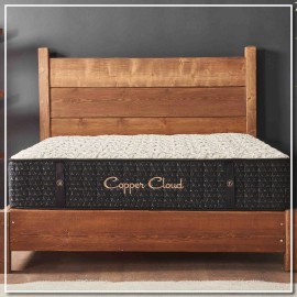 2EMATCOP-160200 ΣΤΡΩΜΑ COPPER CLOUD 30 cm ΜΕ ΑΝΕΞΑΡΤΗΤΑ ΕΛΑΤΗΡΙΑ 160x200