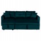 ΚΑΝΑΠΕΣ ΓΩΝΙΑ ΚΡΕΒΑΤΙ WAYNE 224x147x85Υεκ. HM3028.13 ΒΕΛΟΥΔΟ ΚΥΠΑΡΙΣΣΙ