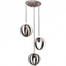 AR/ GA 213 ΦΩΤΙΣΤΙΚΟ ΚΡΕΜΑΣΤΟ 3Φ ΜΙΚΡΕΣ ΜΕΤΑΛΛΙΚΕΣ ΜΠΑΛΕΣ ΣΕ ΣΚΟΥΡΙΑ/ΑΣΗΜΙ ΠΑΤΙΝΑ