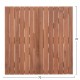 ΕΠΙΦΑΝΕΙΑ ΤΡΑΠΕΖΙΟΥ ΤΕΤΡΑΓΩΝΗ HM18136 ΞΥΛΟ TEAK--ΦΥΣΙΚΟ 70x70x4(πάχος)εκ.