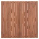 ΕΠΙΦΑΝΕΙΑ ΤΡΑΠΕΖΙΟΥ ΤΕΤΡΑΓΩΝΗ HM18136 ΞΥΛΟ TEAK--ΦΥΣΙΚΟ 70x70x4(πάχος)εκ.