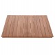ΕΠΙΦΑΝΕΙΑ ΤΡΑΠΕΖΙΟΥ ΤΕΤΡΑΓΩΝΗ HM18136 ΞΥΛΟ TEAK--ΦΥΣΙΚΟ 70x70x4(πάχος)εκ.