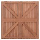 ΕΠΙΦΑΝΕΙΑ ΤΡΑΠΕΖΙΟΥ ΤΕΤΡΑΓΩΝΗ HM18136 ΞΥΛΟ TEAK--ΦΥΣΙΚΟ 70x70x4(πάχος)εκ.