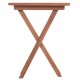 ΤΡΑΠΕΖΙ ΣΚΗΝΟΘΕΤΗ ΤΕΤΡΑΓΩΝΟ ERIS HM18118 ΞΥΛΟ TEAK--ΦΥΣΙΚΟ 60x60x75Υεκ.