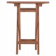 ΤΡΑΠΕΖΙ ΣΚΗΝΟΘΕΤΗ ΤΕΤΡΑΓΩΝΟ ERIS HM18118 ΞΥΛΟ TEAK--ΦΥΣΙΚΟ 60x60x75Υεκ.