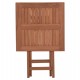 ΤΡΑΠΕΖΙ ΣΚΗΝΟΘΕΤΗ ΤΕΤΡΑΓΩΝΟ ERIS HM18118 ΞΥΛΟ TEAK--ΦΥΣΙΚΟ 60x60x75Υεκ.