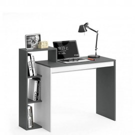 TO-TABLE110NGR Γραφείο 110ΝSΟ Γραφίτη-Λευκό 110x40x90cm