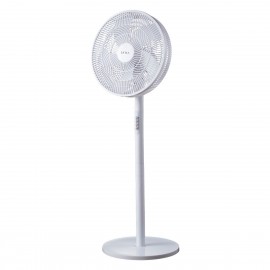 06-30643 ESTIA ΑΝΕΜΙΣΤΗΡΑΣ ΣΤΑΝΤ ΕΠΙΔΑΠΕΔΙΟΣ AURAFLOW 40cm 50w ΛΕΥΚΟΣ