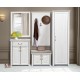 620443 Επιτοίχιος καθρέφτης RUSTIC rustic λευκό 75x2x98 Rustic|Λευκό