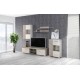 670158 Έπιπλο TV BARCELONA nordic δρυς/ άμμου γυαλιστερό 180x40x45,5 Άμμου γυαλιστερό