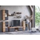 670163 Έπιπλο TV BARCELONA artisan/ γκρι 180x40x45,5 Artisan|Γκρι ανθρακί
