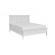 690843 Κρεβάτι 160 με μασιφένια πόδια RUSTIC rustic λευκό 173x213x120 Rustic