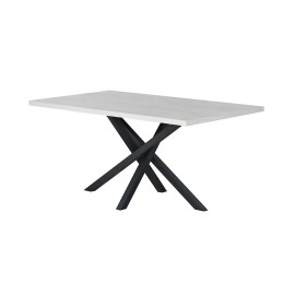 PABLO16046 Τραπέζι δείπνου PABLO δρυς πάγου 160x90 Δρυς πάγου