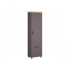 750164 Ντουλάπα εισόδου CONTEMPO artisan/ γκρι 60x39x209