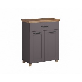 750464 Παπουτσοθήκη CONTEMPO artisan/ γκρι 80x39x98,5 Artisan|Γκρι ανθρακί