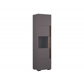 800364 Βιτρίνα ψηλή TREVISO γκρι/ artisan 54x39x194 Artisan|Γκρι ανθρακί
