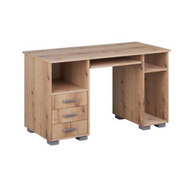 470363 Γραφείο Ana 3F με 3 συρτάρια artisan 130x60x75