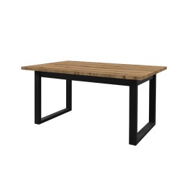 082063 Επεκτεινόμενο τραπέζι δείπνου PABLO PLUS artisan 160+40+40x90x77