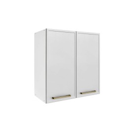 KV6077 Επιτοίχιο ντουλάπι κουζίνας Alba V60 Λευκό 60x31x72εκ.