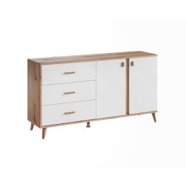 180375 Μπουφές PORTO artisan/ λευκό 154,2x40x51,6 Artisan|Λευκό
