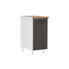 KD40K65 Επιδαπέδιο ντουλάπι κουζίνας CONTEMPO D40K Γκρι ανθρακί 40x60x85εκ.