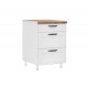 KD603FB65 Επιδαπέδια συρταριέρα κουζίνας CONTEMPO D60 3F Γκρι ανθρακί 60x60x85εκ. Γκρι ανθρακί