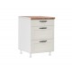KD603FB65 Επιδαπέδια συρταριέρα κουζίνας CONTEMPO D60 3F Γκρι ανθρακί 60x60x85εκ. Γκρι ανθρακί