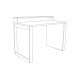 640862 Γραφείο Kinder premium δρυς 120x60x88εκ. Premium δρυς
