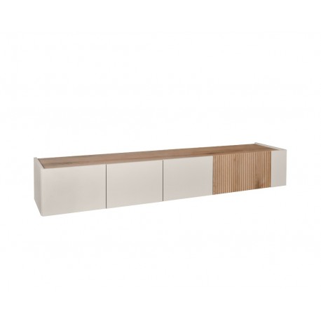 850682 Επιτοίχιο έπιπλο TV SMART κανέλα/ κασμίρ 180x40x28,5 Κανέλα|Κασμίρ