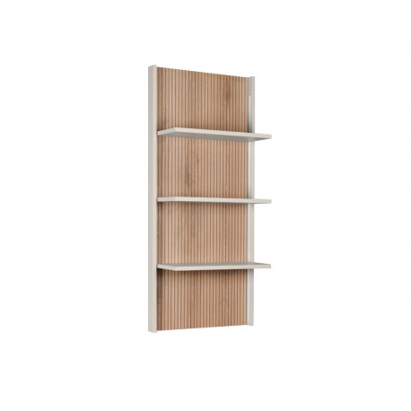850782 Επιτοίχιο ράφι SMART κανέλα/ κασμίρ 54,5x22x121 Κανέλα|Κασμίρ