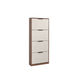 850281 Παπουτσοθήκη 4V SMART καρυδί/ κασμίρ 60x18x158,4 Καρυδί|Κασμίρ