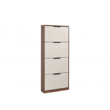 850281 Παπουτσοθήκη 4V SMART καρυδί/ κασμίρ 60x18x158,4 Καρυδί|Κασμίρ
