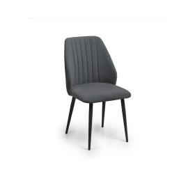 TAMADA018 Καρέκλα τραπεζαρίας RIVER γκρι μπλε 21 88x55x45 Γκρι μπλε 21
