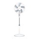 30-1615 Ανεμιστήρας Επιδαπέδιος Telemax Comfort5 FS-1615M (White)