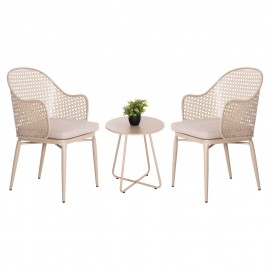 ΣΕΤ LOUNGE 3TMX ΕΞ.ΧΩΡΟΥ OREGO HM21107.03 ΑΛΟΥΜΙΝΙΟ & ΜΕΤΑΛΛΟ ΣΕ ΚΑΠΟΥΤΣΙΝΟ