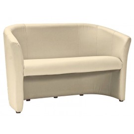 80-2305 Καναπές TM-2 126x60x76cm χρώμα κρέμα EK-0/wenge DIOMMI TM2KREP
