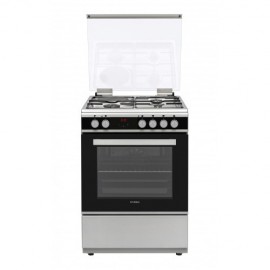 Hyundai HCGC25V-72631E/X Κουζίνα 65lt με Εστίες Φυσικού Αερίου Π60εκ. Λευκή A